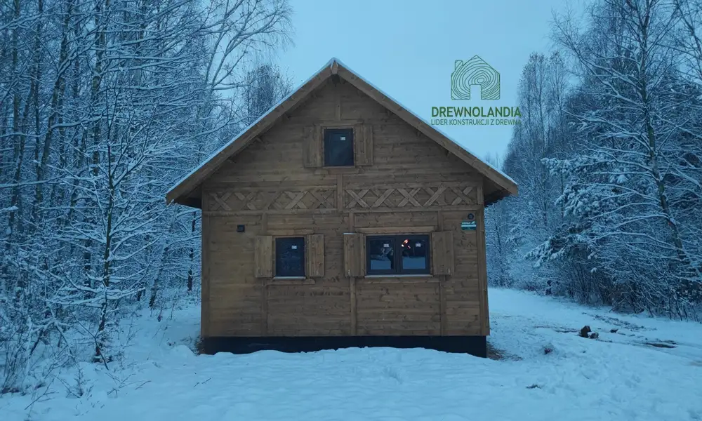 Domek Ogrodowy z tarasem Marcel II - 5x5m 