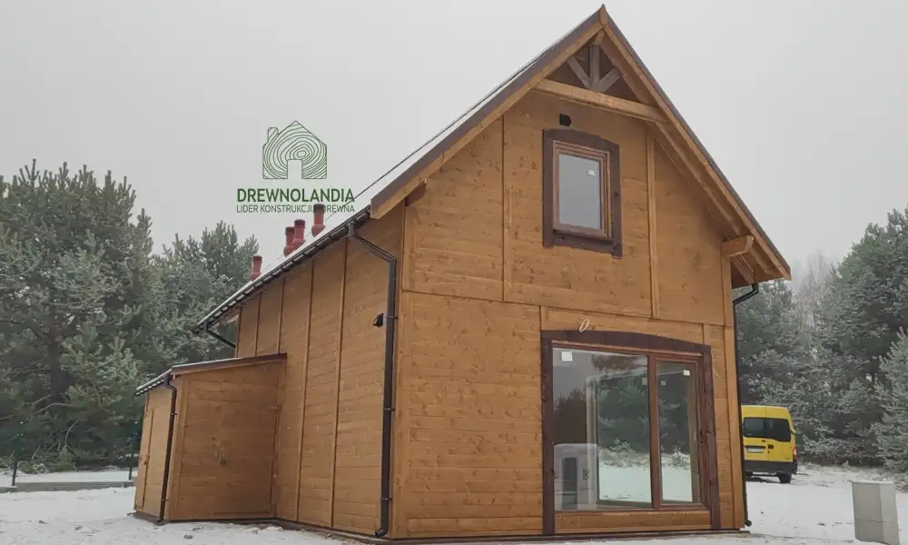 Domek drewniany na działkę Albert IV 8mx5m