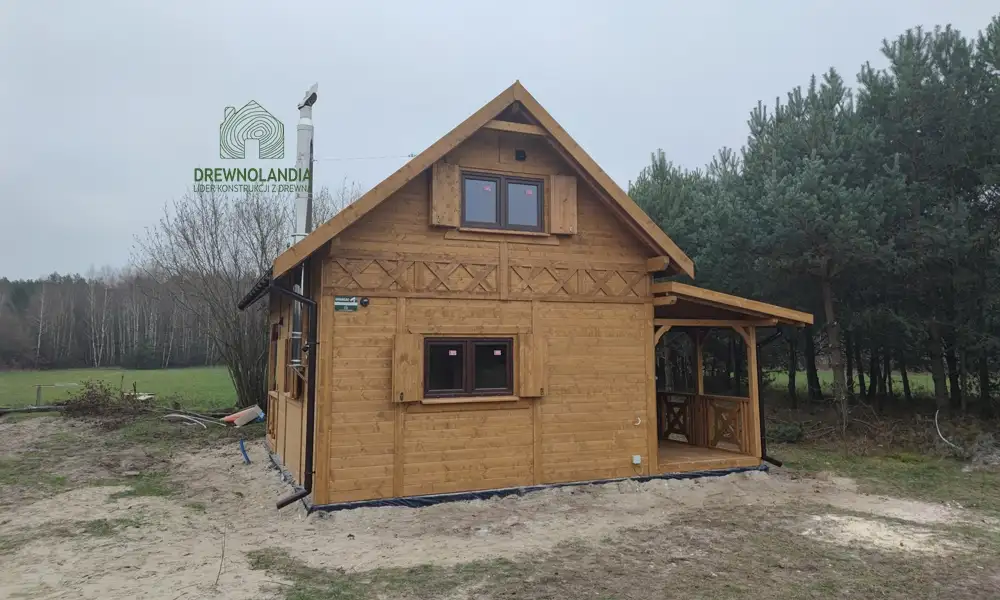 Domek rekreacyjny całoroczny CRP6 - 35m²