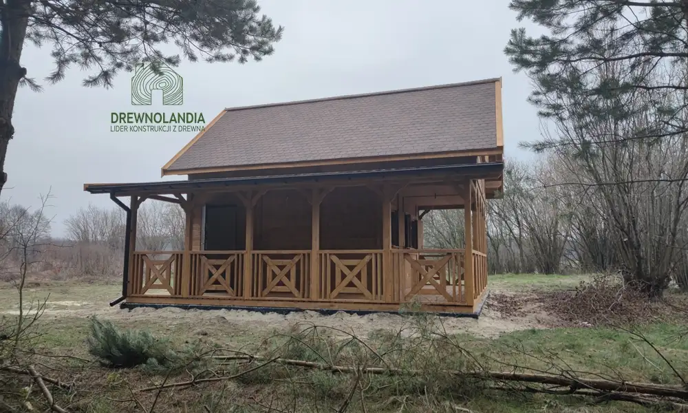 Domek rekreacyjny całoroczny CRP6 - 35m²