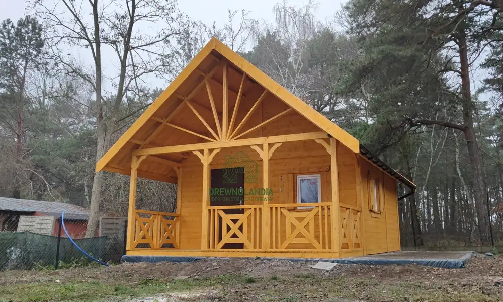 Domek z antresola Bolesław - 7x5m 