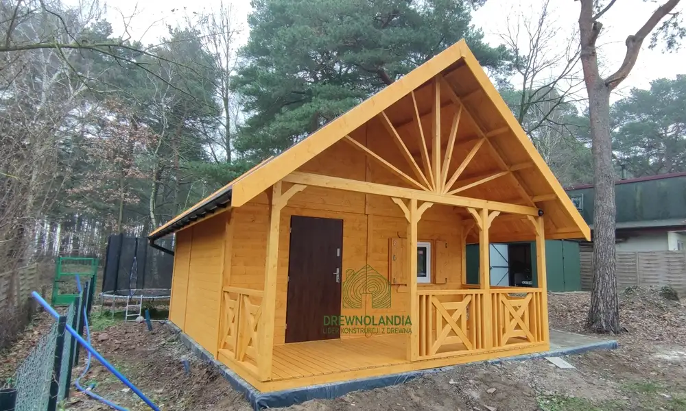 Domek z antresola Bolesław - 7x5m 