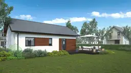 Dom mieszkalny całoroczny DREWNOLANDIA V1 - WT 2021 – 70 m²  - zdjęcie 5