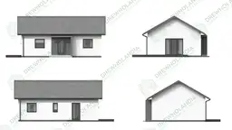 Dom mieszkalny całoroczny DREWNOLANDIA 1 CRK PLUS – 70 m²  - zdjęcie 7