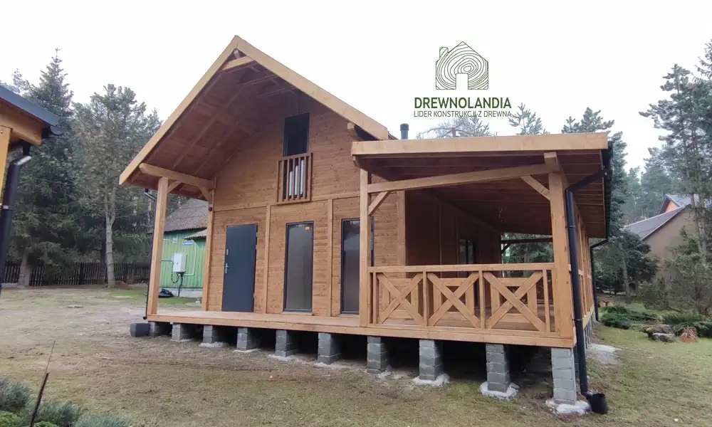 Domek rekreacyjny całoroczny CRK7 – 49,5 m²