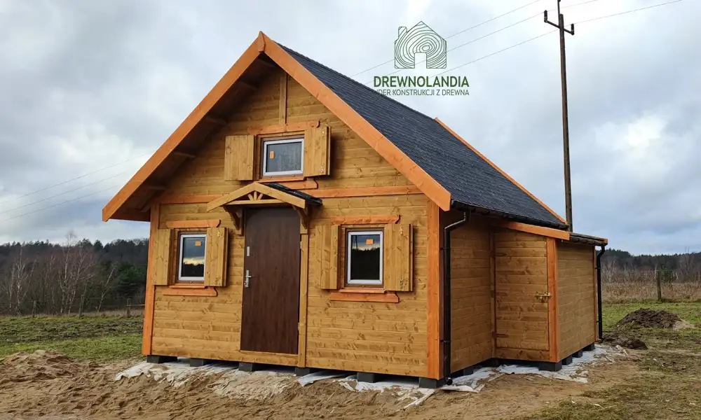 Domek rekreacyjny całoroczny CRA2 - 30 m²