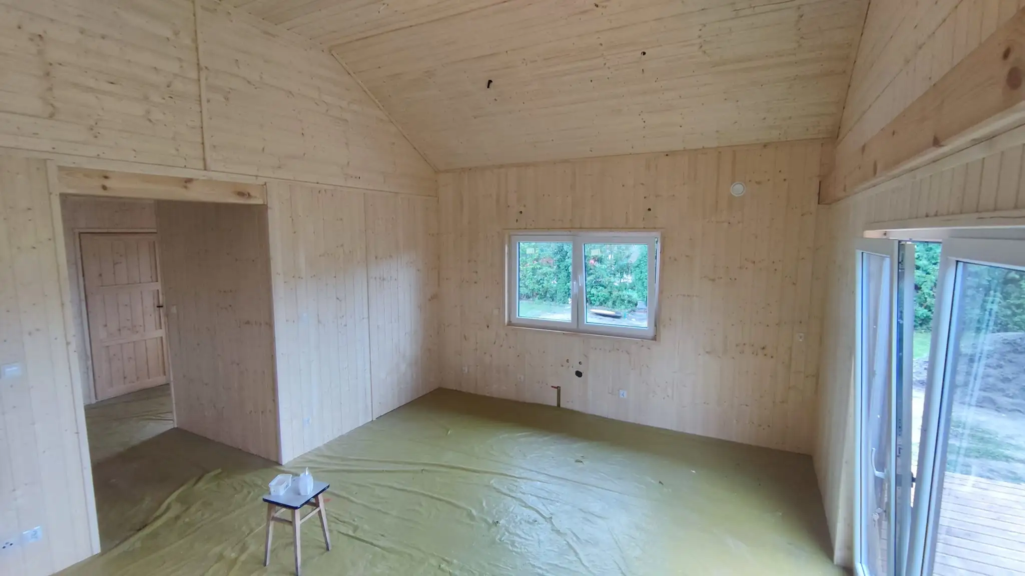 Drewniany dom rekreacyjny całoroczny CRK17 - 11m x 6m - 66 m2