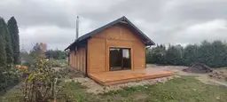 Drewniany dom rekreacyjny Kazimierz - 6m x 10,5m - 63 m²  - zdjęcie 8