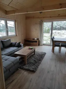 Drewniany dom rekreacyjny całoroczny CRK17 - 11m x 6m - 66 m2 - zdjęcie 23