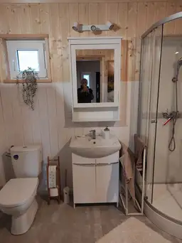 Drewniany dom rekreacyjny całoroczny CRK17 - 11m x 6m - 66 m2 - zdjęcie 21