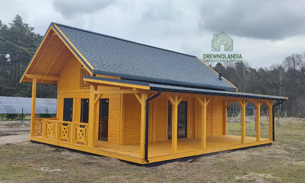 Domek rekreacyjny całoroczny CRK7 – 49,5 m²