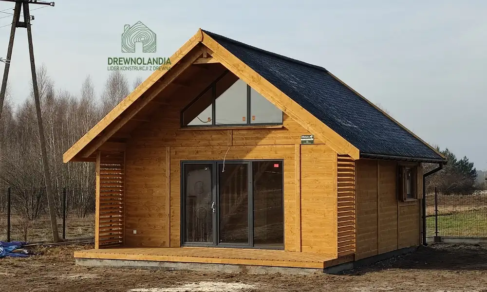 Domek rekreacyjny całoroczny CRA6 - 35 m²