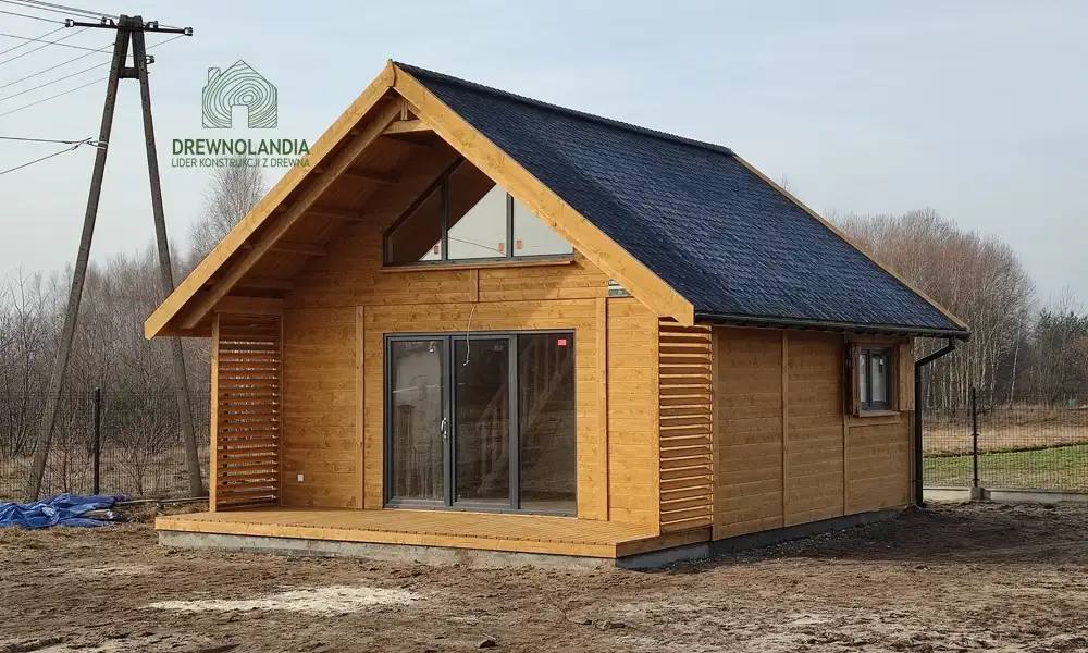 Domek rekreacyjny całoroczny CRK6 – 48 m²      