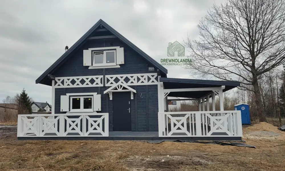 Domek rekreacyjny całoroczny CRK15 – 48 m²       