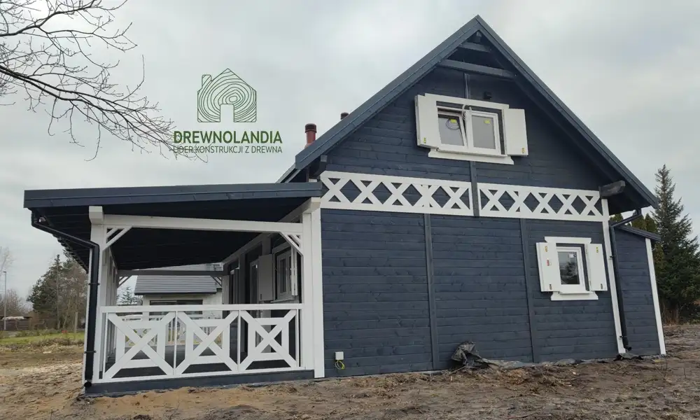 Domek rekreacyjny całoroczny CRK15 – 48 m²       