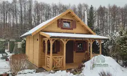 Domek Ogrodowy z tarasem Marcel II - 5x5m  - zdjęcie 30