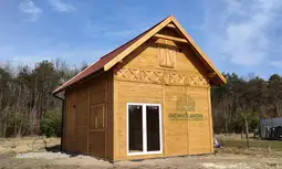 Drewniany domek rekreacyjny całoroczny CRA8 - 35 m² - zdjęcie 10