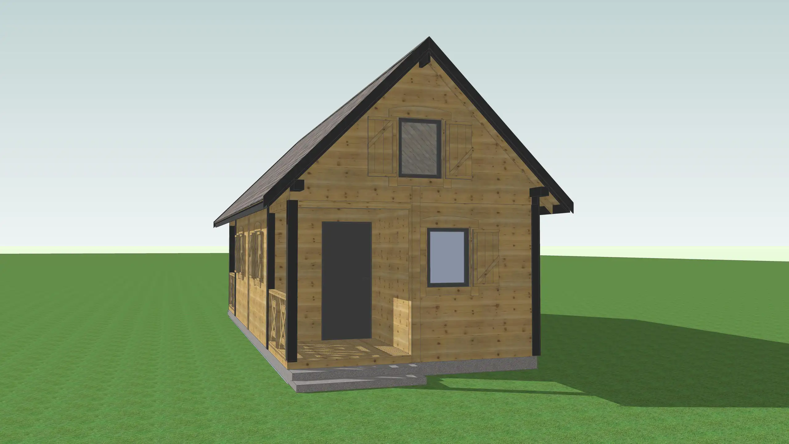 Domek „bliźniak” na wynajem W1X2 – 40 m2