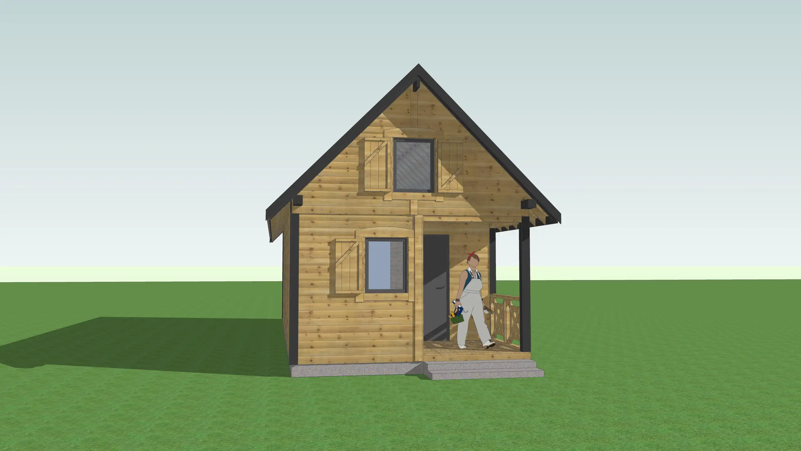 Domek „bliźniak” na wynajem W1X2 – 40 m2