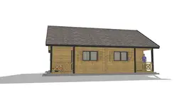 Domki na wynajem W1X4 – 80 m2 – 4 domki w 1 - zdjęcie 4