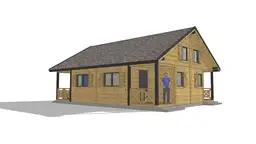 Domki na wynajem W1X4 – 80 m2 – 4 domki w 1 - zdjęcie 6