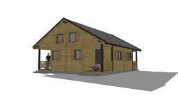 Domki na wynajem W1X4 – 80 m2 – 4 domki w 1 - zdjęcie 14