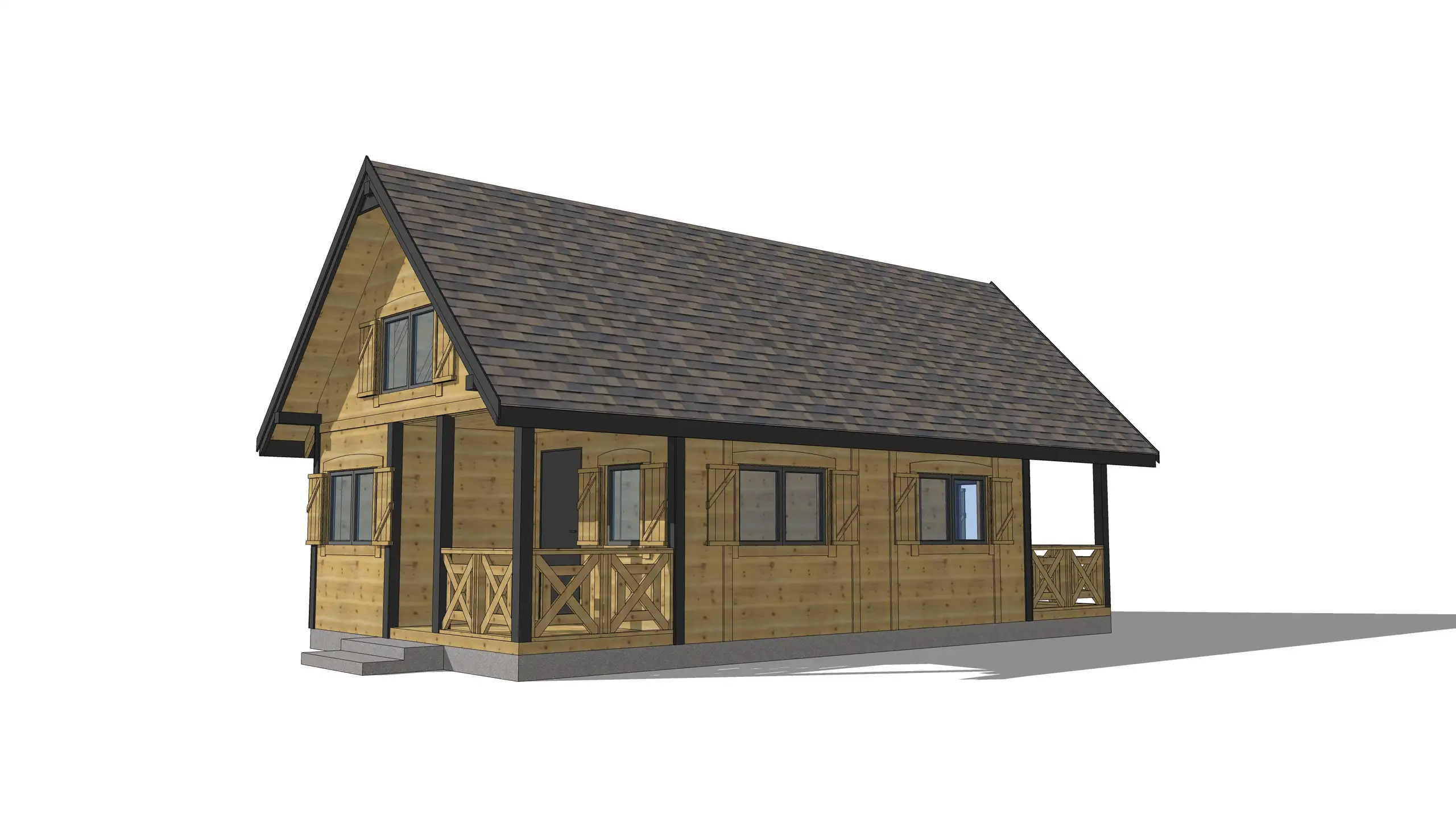 Domek „bliźniak” na wynajem W2X2 – 50 m2