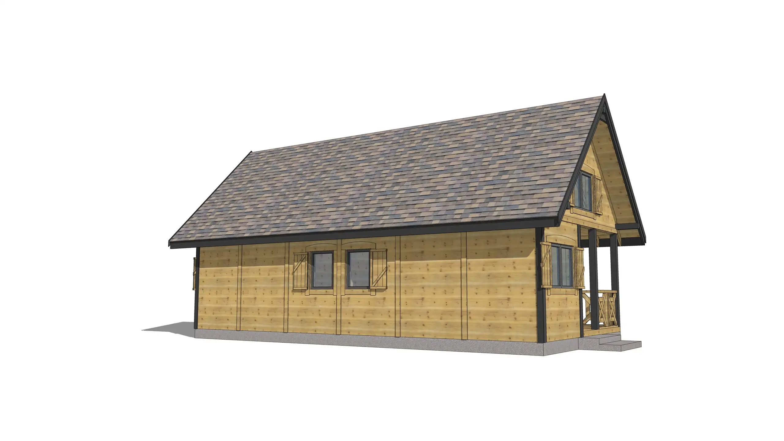 Domek „bliźniak” na wynajem W2X2 – 50 m2