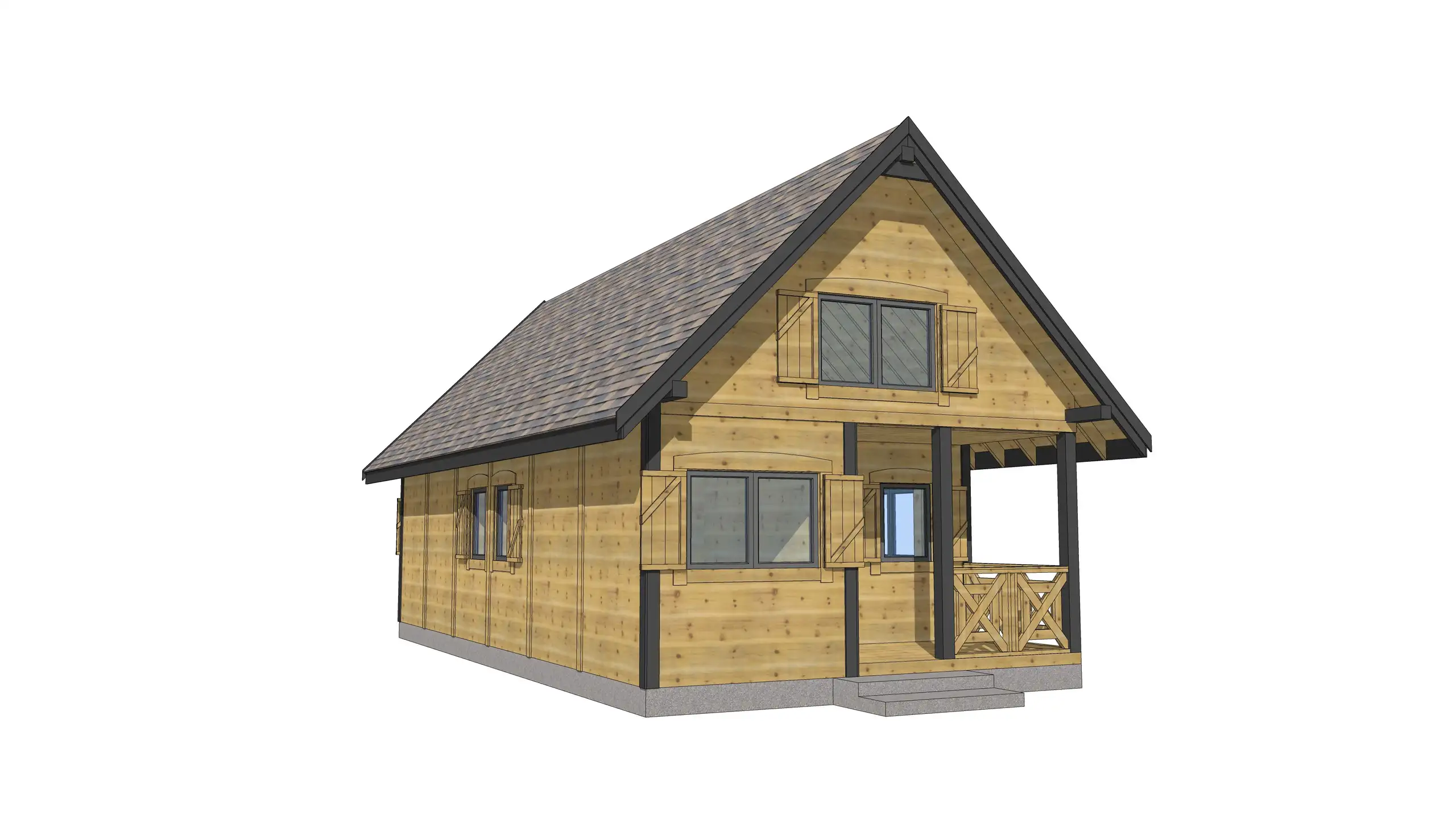 Domek „bliźniak” na wynajem W2X2 – 50 m2