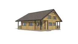 Domki na wynajem W2X4 – 100 m2 – 4 domki w 1 - zdjęcie 12