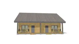 Kompleks domków pod wynajem J1X4 – 120 m2 - zdjęcie 4