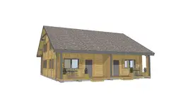 Kompleks domków pod wynajem J1X4 – 120 m2 - zdjęcie 15