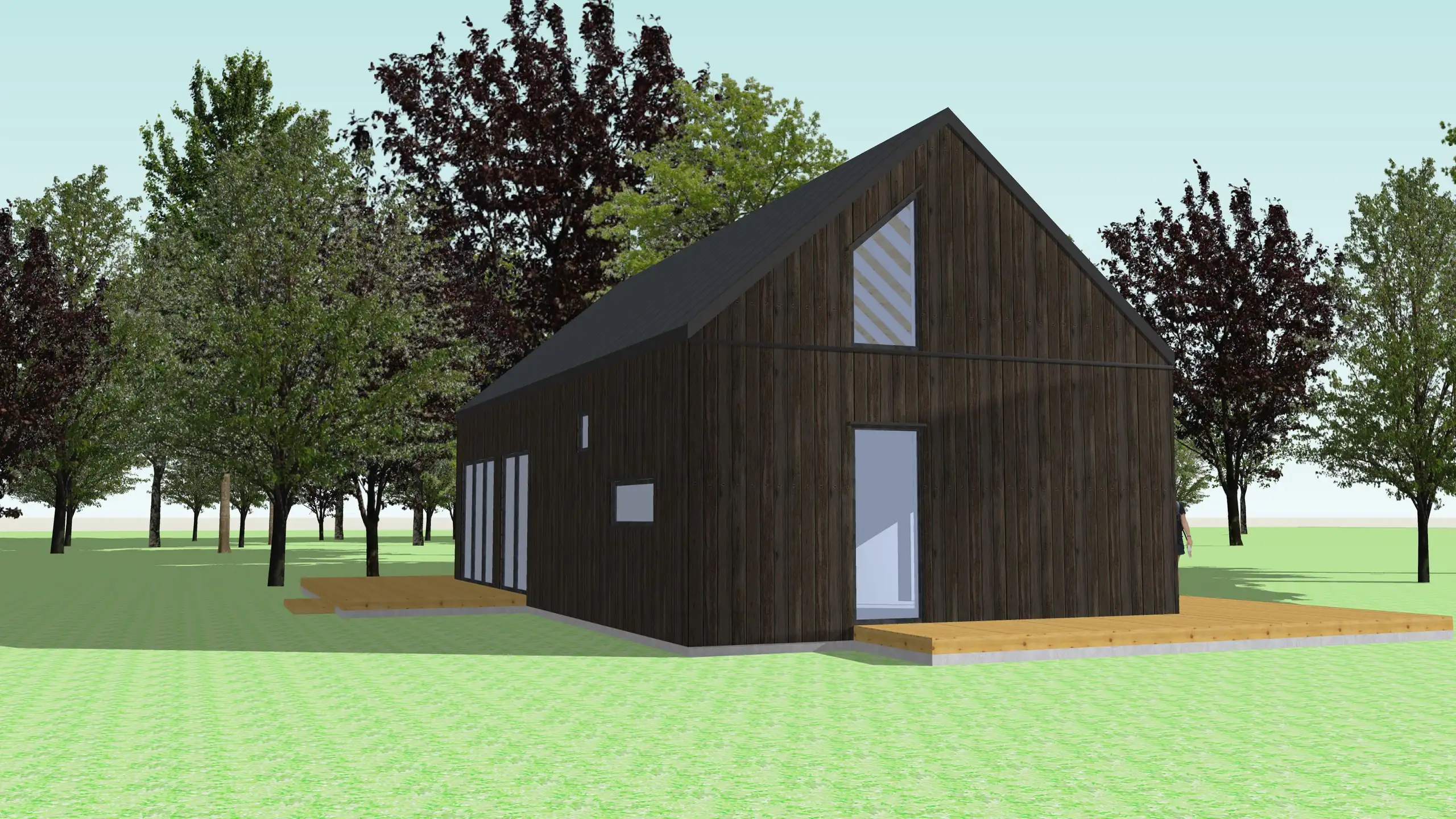 Szeregowy domek pod wynajem A1X2 – 70 m2