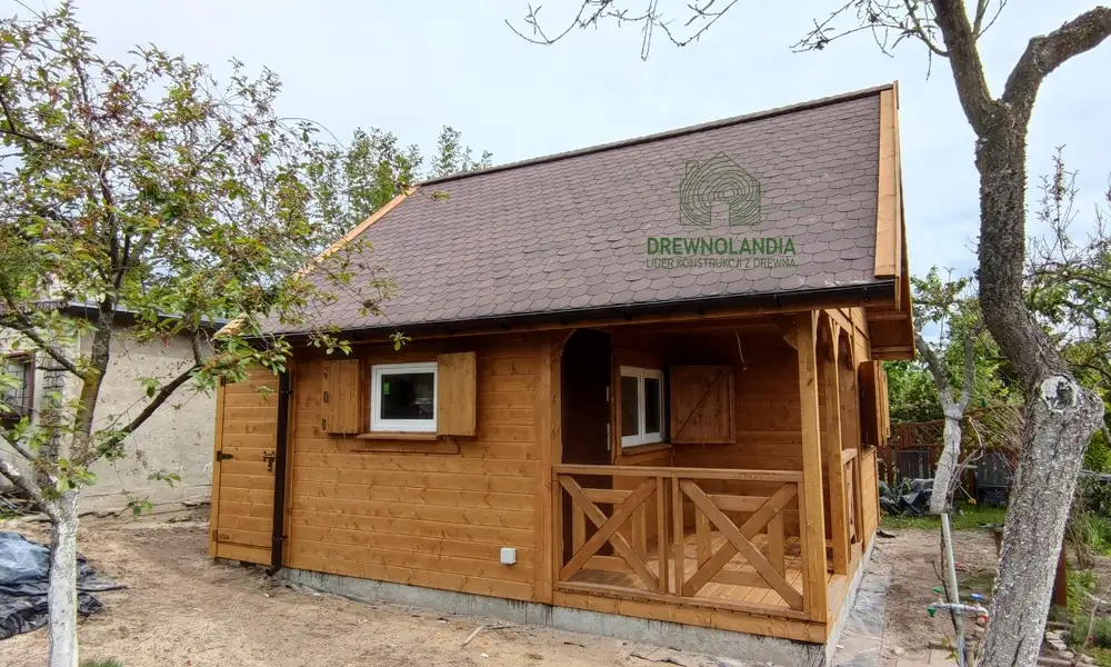 Domek rekreacyjny całoroczny CRA1 - 25 m²