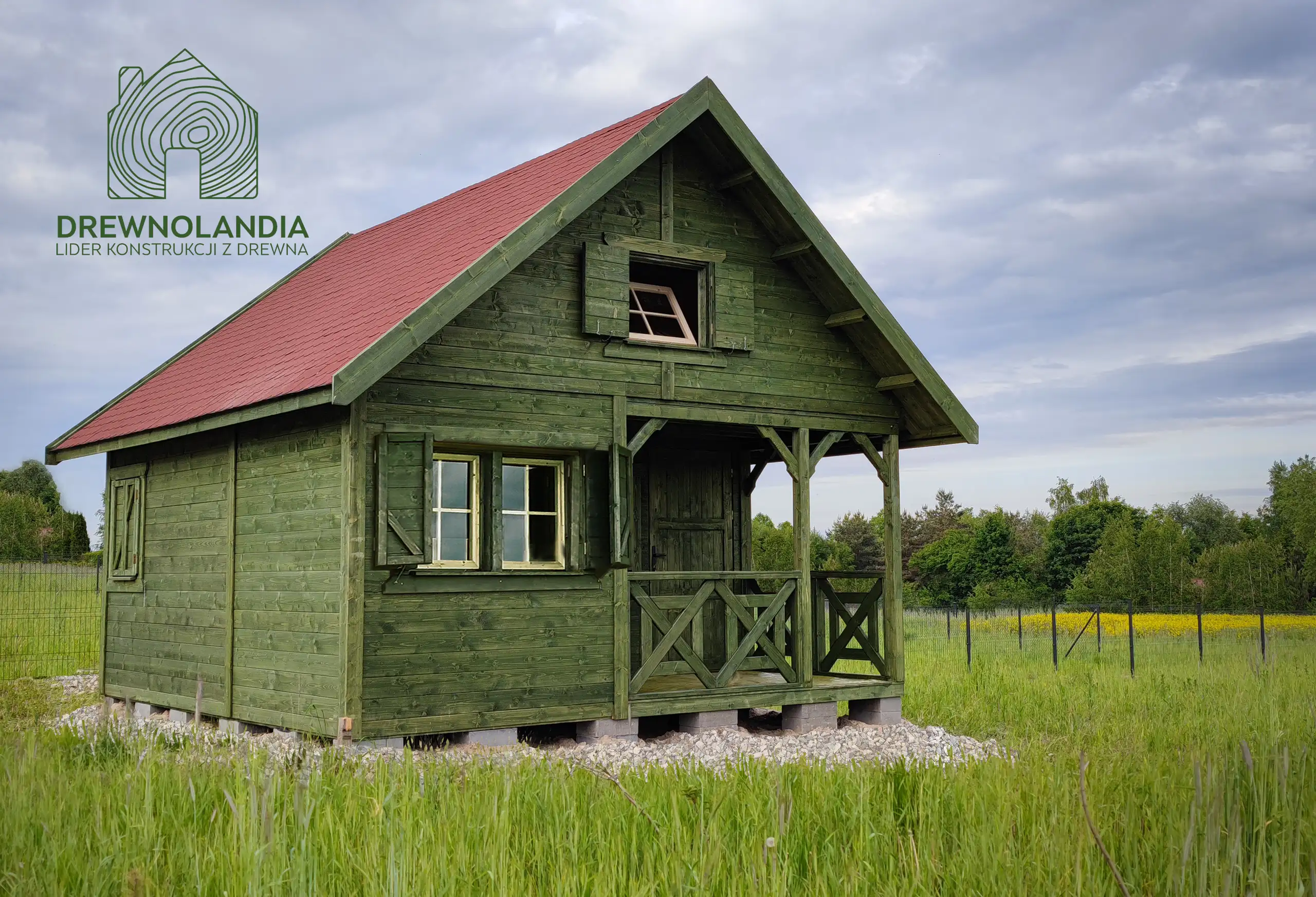 Domek modułowy W2X1 pod wynajem 5m x 5m - z możliwością rozbudowy