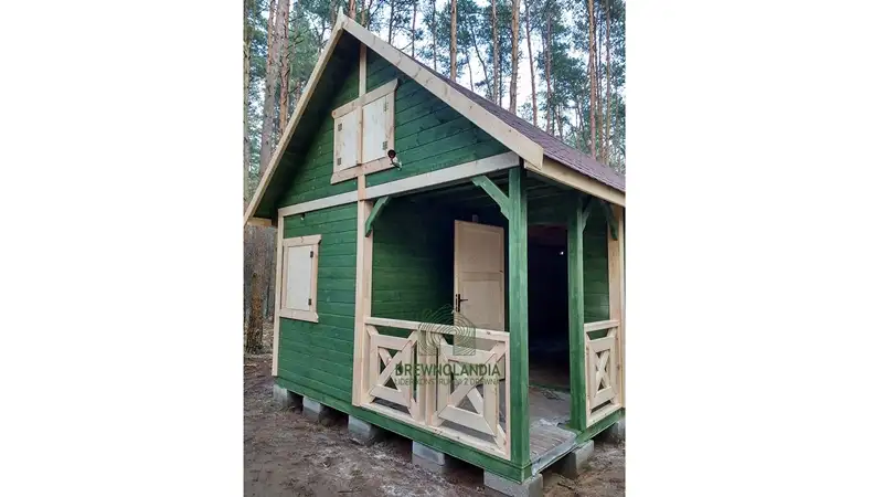 Domek modułowy W8X1 pod wynajem 8m x 4m - z możliwością rozbudowy