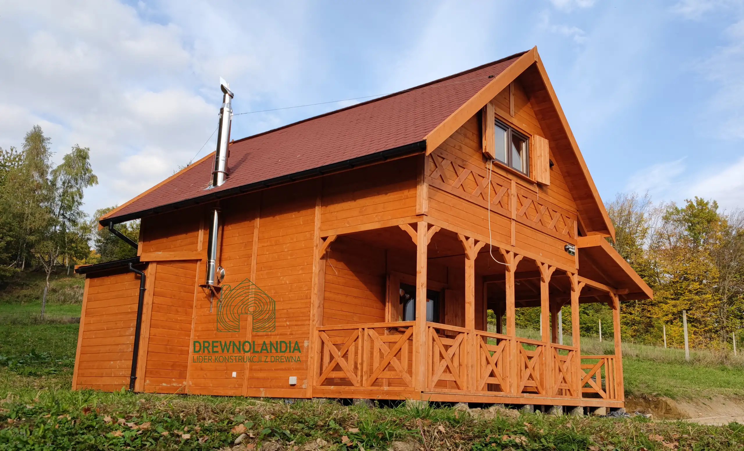 Domek rekreacyjny całoroczny CRK14 – 51 m²