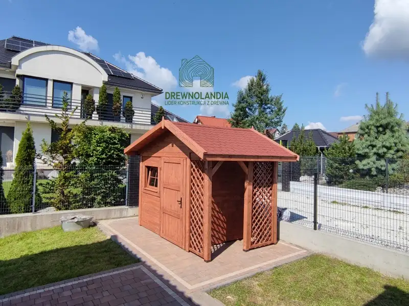 Domek gospodarczy z drewna Bonifacy - 3x2,5m