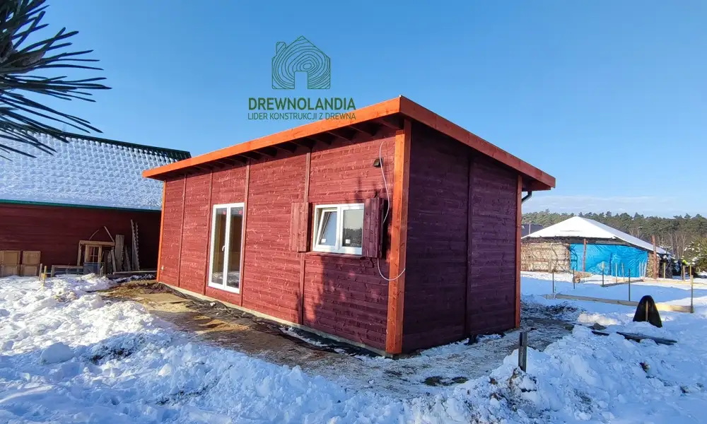 Domek rekreacyjny całoroczny CRA5 - 35 m²