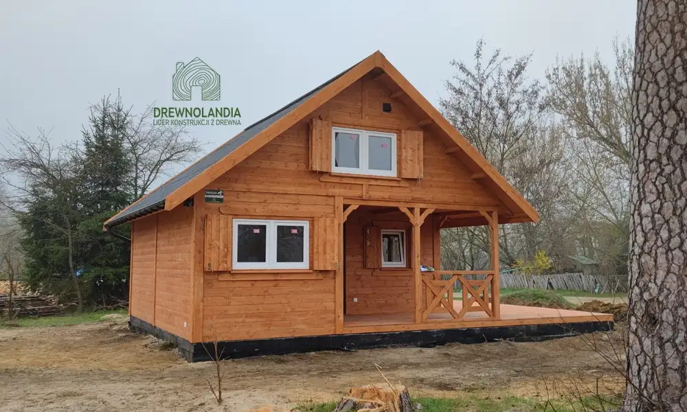 Domek mieszkalny całoroczny CRA1 PLUS - WT2021 - 25 m² 