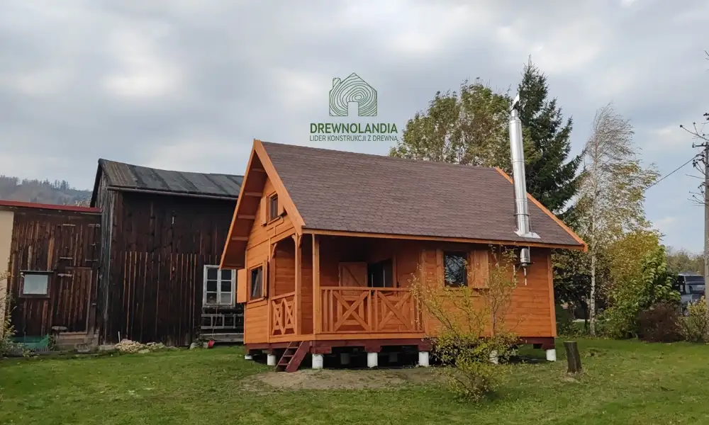 Domek mieszkalny całoroczny CRA1 PLUS - WT2021 - 25 m² 