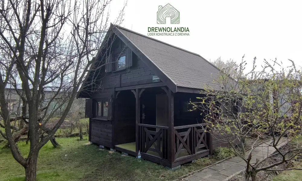 Domek mieszkalny całoroczny CRA1 PLUS - WT2021 - 25 m² 