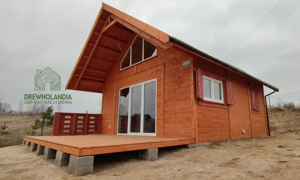 Domek rekreacyjny całoroczny CRA6 - 35 m²