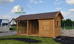 Wiata Wiktoria - 6x2m, drewutnia  - zdjęcie 12