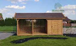 Wiata Wiktoria - 6x2m, drewutnia  - zdjęcie 13