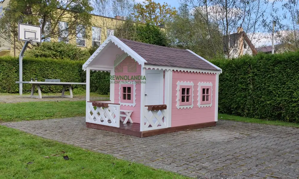 Drewniany Domek Dla Dzieci Kitty III - 2,8x2m