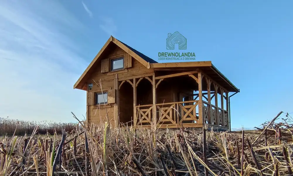 Domek Ogrodowy Mieszko I 4x5m + taras boczny 1,5x5m