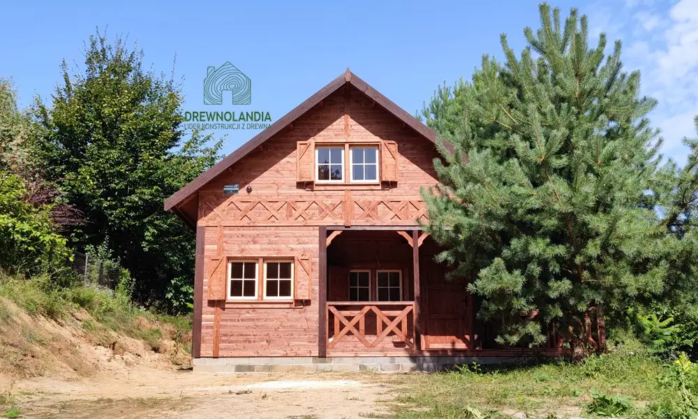 Domek Mieszko II 5m x 5m + taras boczny 1,5x5m