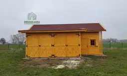 Wiata samochodowa Oliwia Bis - 9x3,5m + zadaszenie przednie - 6x1,5m – Wielofunkcyjna przestrzeń dla dwóch aut  - zdjęcie 14