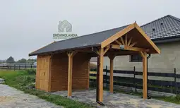 Wiata samochodowa Agnieszka 6x3 – Zadaszenie i schowek w jednym - zdjęcie 20